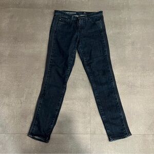 Adriano Goldschmeid Women's Dark Blue Ankle Skinny Jeans Size‎ 6 Regular